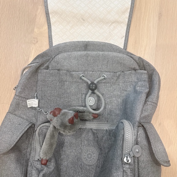 Kipling Ravier Backpack Grey - Picture 8 of 13